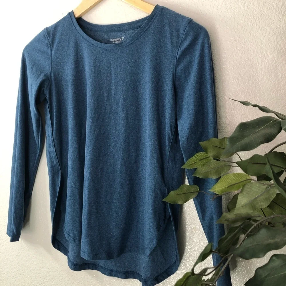 Girls Old Navy Active Blue Top